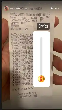 Comprobante real